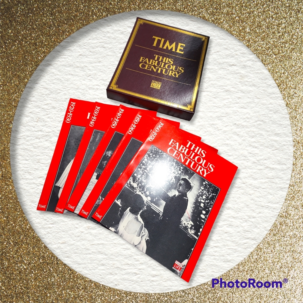 Time Life books fabulous century collection 1920 through 1970s